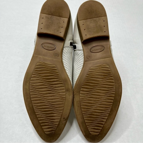 Eric Michaels Off White Reptile Ankle Boot - Picture 5 of 8